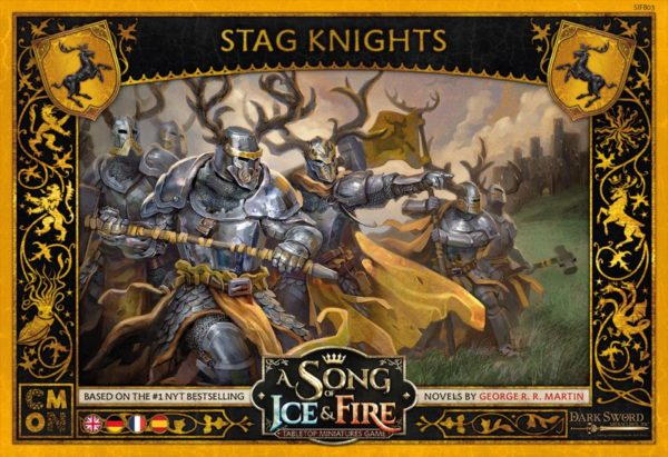 A Song Of Ice And Fire Baratheon Stag Knights (DE/EN/FR/ES) GoT ASOIAF Westeros