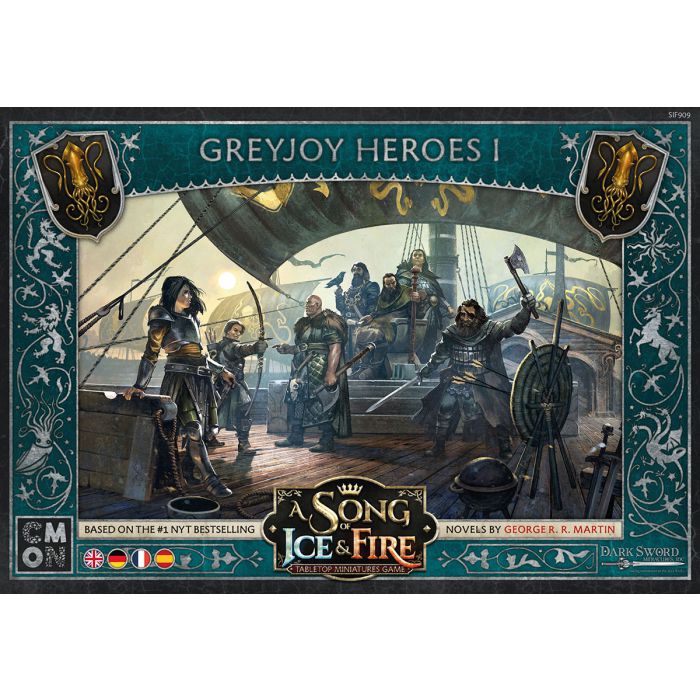A Song Of Ice And Fire Greyjoy Heroes 1 (DE/EN/ES/FR) westeros GoT Graufreud