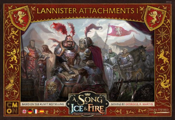 A Song Of Ice And Fire Lannister Attachments 1 (DE/EN/FR/ES) CMON FFG Miniatures