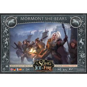 A Song Of Ice And Fire Stark Mormont She-Bears (DE/EN/ES/FR) CMON Westeros