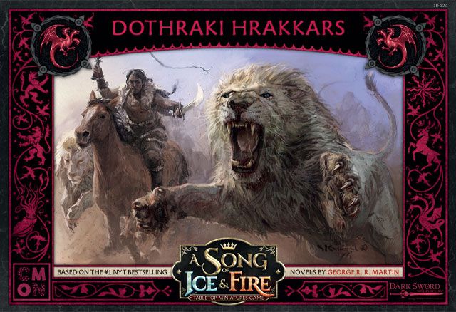 A Song Of Ice And Fire Targaryen Dothraki Hrakkars (Englisch) CMON GoT Westeros