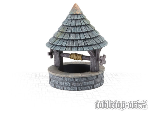 Ãberdachter Brunnen 28mm Tabletop Art GelÃ¤nde Covered Well GelÃ¤nde terrain