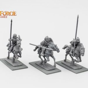 Chernyeklobuki with Lances Black Hoods Fireforge Games Middle Ages Ritter Knight