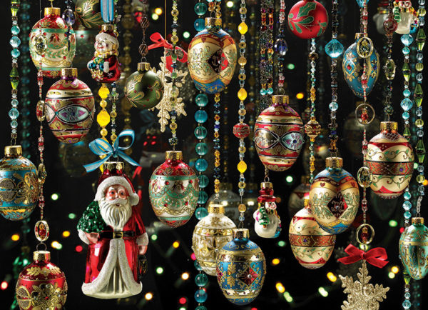 Cobble Hill / Outset Media Christmas Ornaments 1000 Teile Puzzle Cobble-Hill-80140