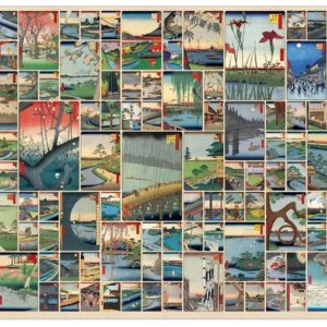 Cobble Hill / Outset Media Hiroshige - Famous Views of Edo 2000 Teile Puzzle Cobble-Hill-89017