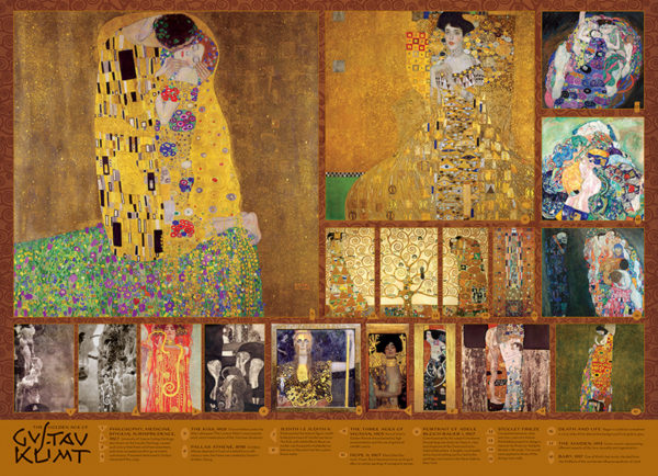 Cobble Hill / Outset Media The Golden Age of Klimt 1000 Teile Puzzle Cobble-Hill-80359