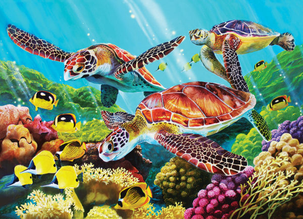 Cobble Hill / Outset Media XXL Teile - Molokini Current 350 Teile Puzzle Cobble-Hill-54610