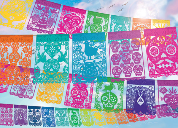 Cobble Hill / Outset Media XXL Teile - Papel Picado 500 Teile Puzzle Cobble-Hill-85101