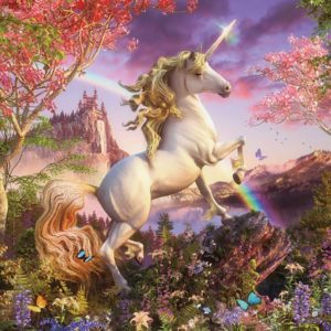 Cobble Hill / Outset Media XXL Teile - Realm of the Unicorn 350 Teile Puzzle Cobble-Hill-54634