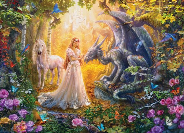 Eurographics XXL Teile - Princess' Garden 500 Teile Puzzle Eurographics-6500-5458