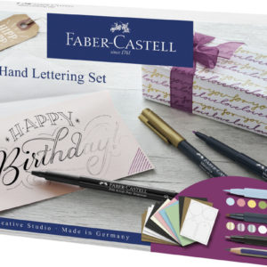 FABER-CASTELL Tuschestift Pitt Artist Pen Hand Lettering Set 12 teilig