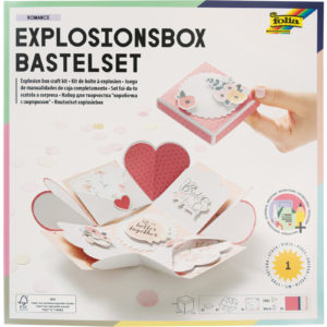 Folia Bastelset Explosionsbox Romance
