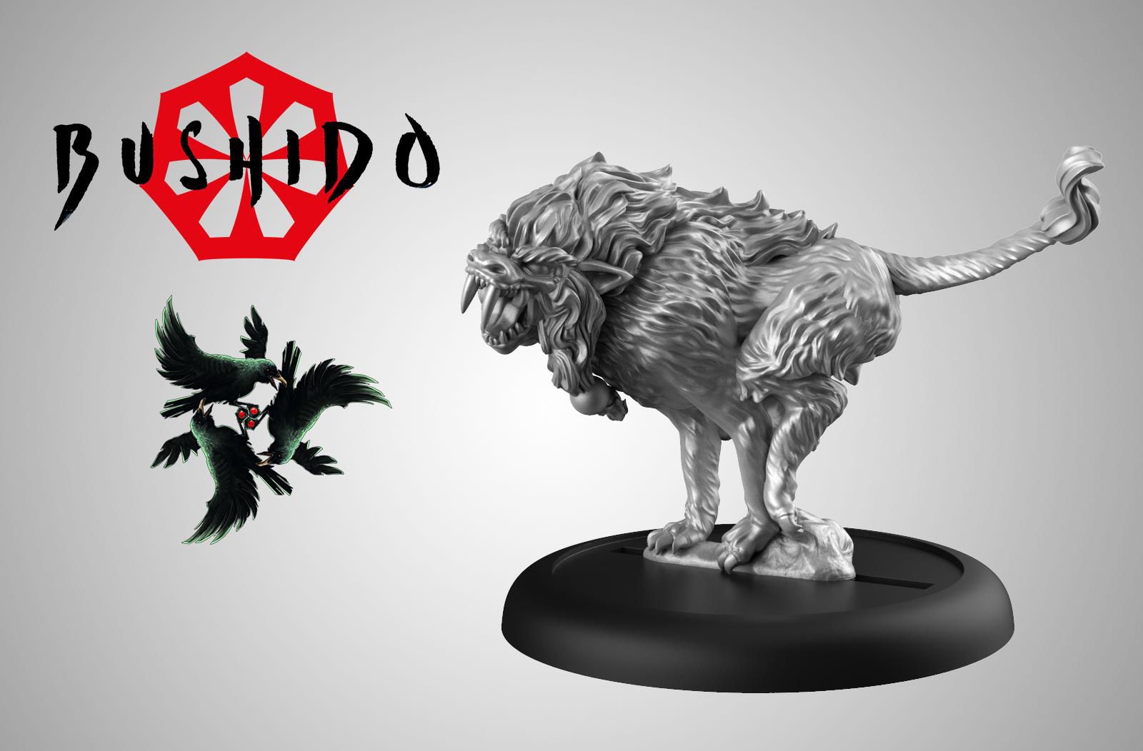 GCT Bushido Neko Tabletop Miniatur Ninja Shadow Wind Clan Risen Sun