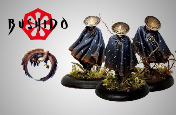 GCT Bushido Shiho Heimin Tabletop Miniatur Shiho Clan Risen Sun