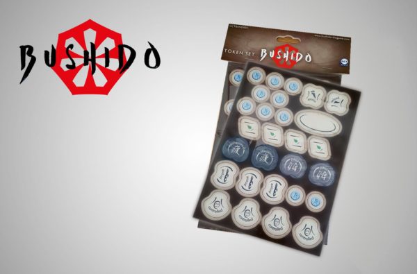 GCT Bushido Token Set Tabletop Spiel Marker Set Markierung