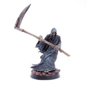 Grim Reaper 2 Tabletop Art Sensenmann Untote Skelett SchÃ¤del 28mm Tot Miniatur