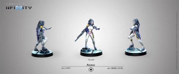 Infinity ALEPH Asuras (Hacker) Corvus Belli Hacking Asura INF 280861