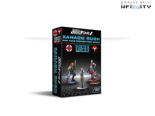 Infinity Dire Foes Mission Pack Gamma Xanadu Rush Corvus Belli Code one 280038