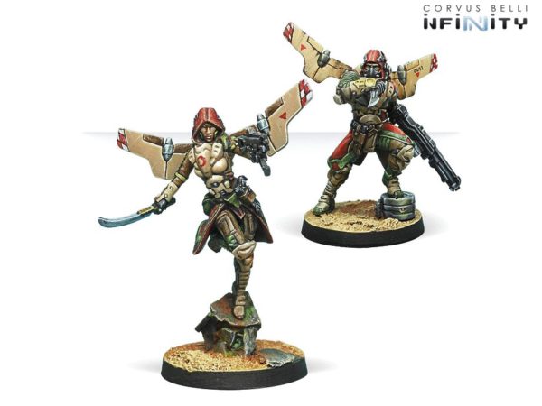 Infinity Haqqislam Bashi Bazouks Corvus Belli INF 281404 Infiltrator