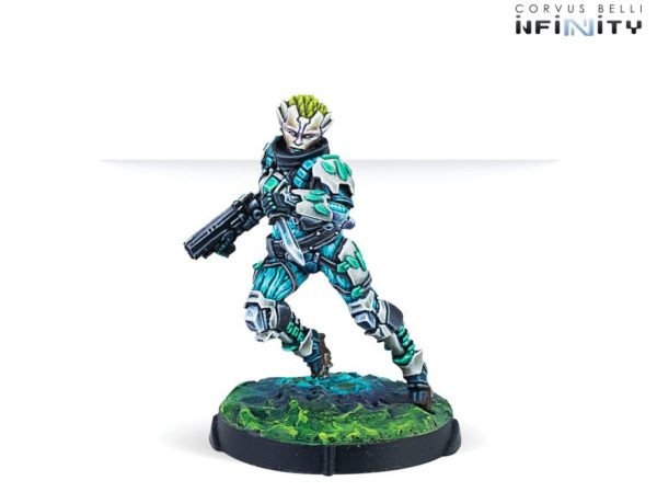 Infinity NA2 Hatail Spec-Ops (Pistol, CC Weapon) Corvus Belli INF 280748