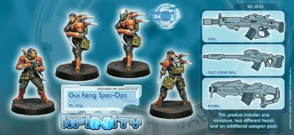 Infinity - Yu Jing Gui Feng Spec-Ops - Corvus Belli 280358