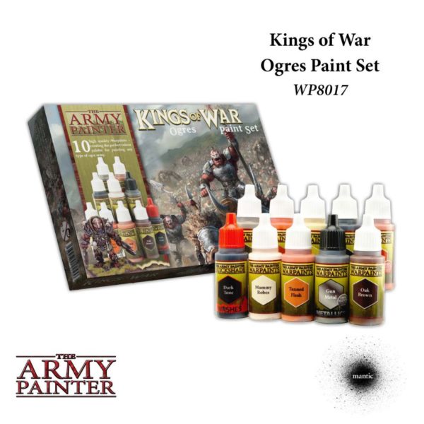 Kings of War Ogres Paint Set Army Painter Warpaints colour KoW Oger Ogre