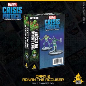 Marvel Crisis Protocol Drax and Ronan The Accuser (Englisch) CP20 Atomic Mass