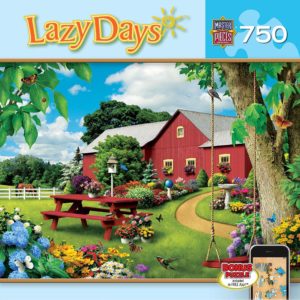 Master Pieces Alan Giana - Lazy Days - Picnic Paradise 750 Teile Puzzle Master-Pieces-61404