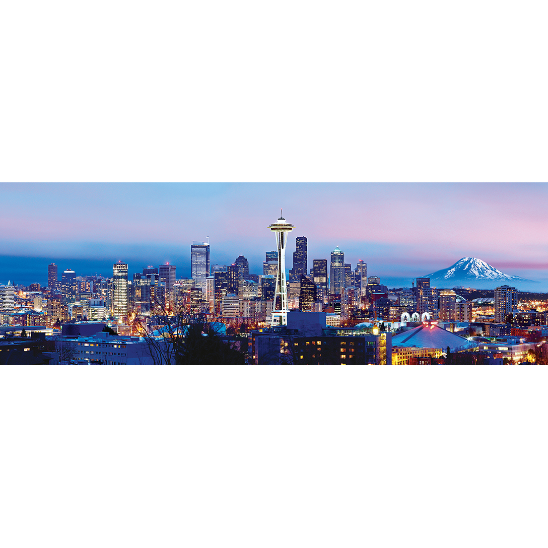 Master Pieces City Panoramics - Seattle 1000 Teile Puzzle Master-Pieces-72071