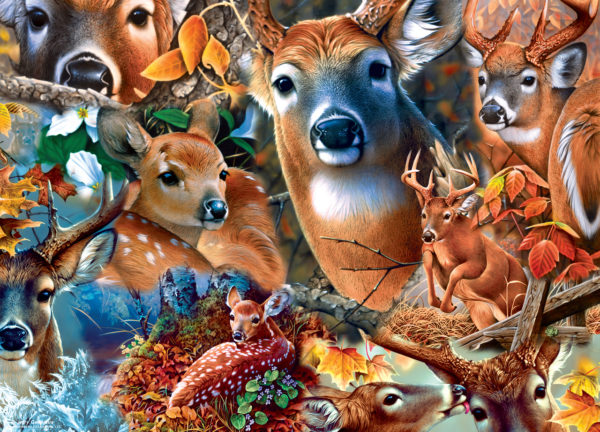 Master Pieces Forest Beauties 1000 Teile Puzzle Master-Pieces-71942