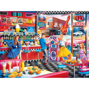 Master Pieces Good Times Diner 550 Teile Puzzle Master-Pieces-31930