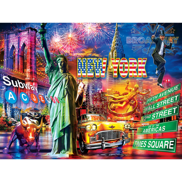 Master Pieces Greetings from New York City 550 Teile Puzzle Master-Pieces-32146