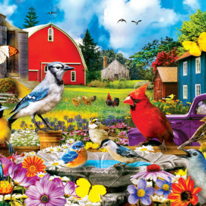 Master Pieces On the Fence 1000 Teile Puzzle Master-Pieces-72221