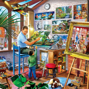 Master Pieces Premiuim Collection - Gallery on the Square 1000 Teile Puzzle Master-Pieces-72232