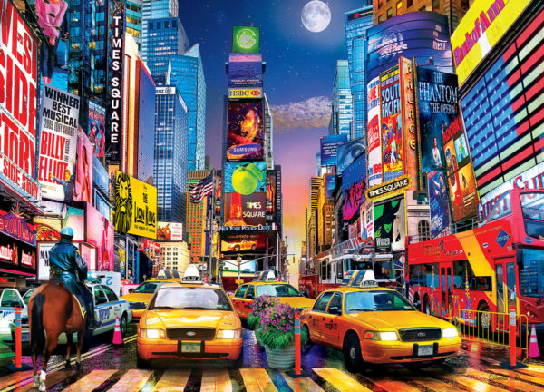 Master Pieces Premium Collection - New York City Lights 1000 Teile Puzzle Master-Pieces-82131