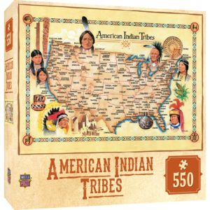 Master Pieces Tribal Spirit - American Indian Tribes 550 Teile Puzzle Master-Pieces-71453