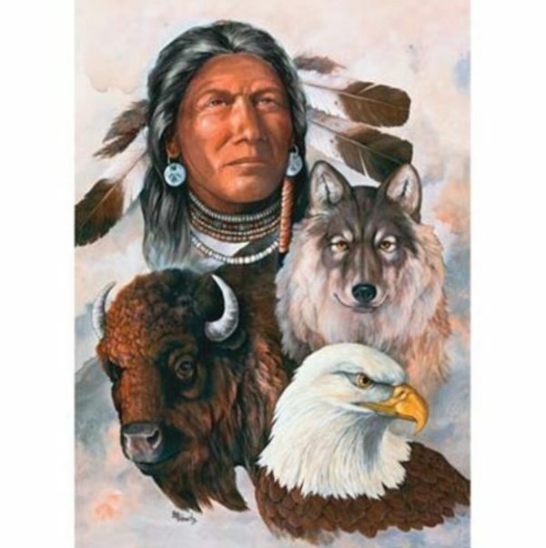 Master Pieces Tribal Spirit - One Spirit 550 Teile Puzzle Master-Pieces-71454