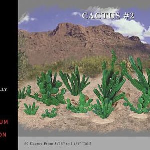 Pegasus Hobbies Cactus #2 Terrain GelÃ¤nde Modellbau kleine Kakteen Kaktusse