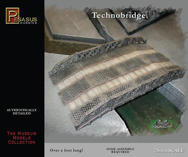 Pegasus Hobbies Technobridge 28mm 4921 Terrain GelÃ¤nde BrÃ¼cke Modellbau