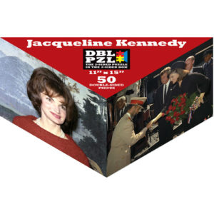 Pigment & Hue, INC Beidseitiges Puzzle - Jacqueline Kennedy 50 Teile Puzzle Pigment-and-Hue-DBLJBK-00903