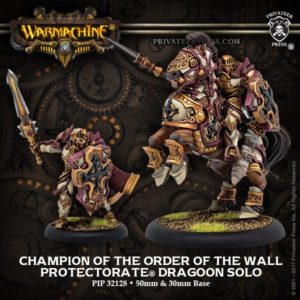 Protectorate of Menoth Champion of the Order of the Wall Solo Warmachine PP