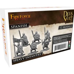 Spanish Heavy Infantry Fireforge Games Mittelalter Middle Ages sword and spears