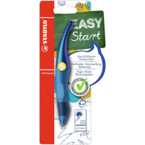 STABILO® Easy Tintenroller Linkshänder Holograph blau