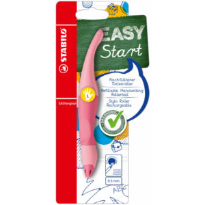 STABILO® Tintenroller Easy original für Linkshänder Pastel rosiges Rouge