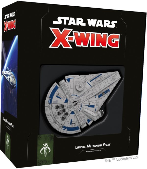 Star Wars X-Wing Landos Millennium Falke 2 Edition Erweiterung (Deutsch) Rebell