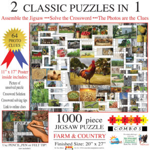 SunsOut Irv Brechner - Puzzle Combo: Farm & Country 1000 Teile Puzzle Sunsout-10168