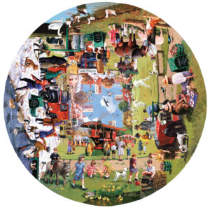 SunsOut Kevin Walsh - Four Seasons on the Green 1000 Teile Puzzle Sunsout-13335