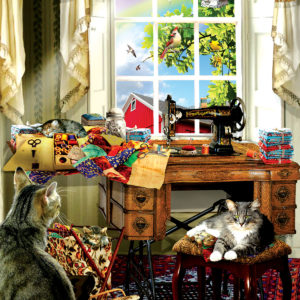 SunsOut Lori Schory - The Sewing Room 1000 Teile Puzzle Sunsout-34983