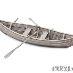 Tabletop Art Wikinger Ruderboot (1) 28mm GelÃ¤nde Rowboat Boot Viking Age Rowboat