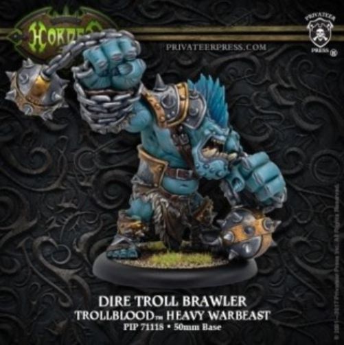 Trollbloods Dire Troll Brawler Character Heavy Warbeast Hordes PIP71118